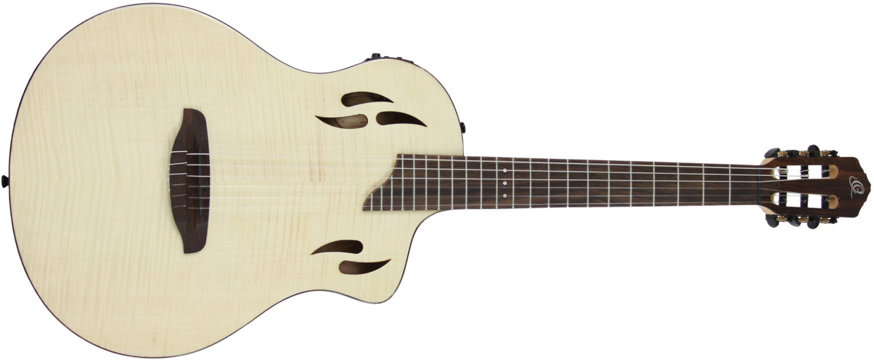 Ortega Tourplayer Deluxe Lau - Natural - Konzertgitarren 4/4 - Main picture