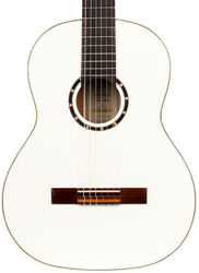Konzertgitarren 4/4 Ortega R121 Gloss 52mm - white