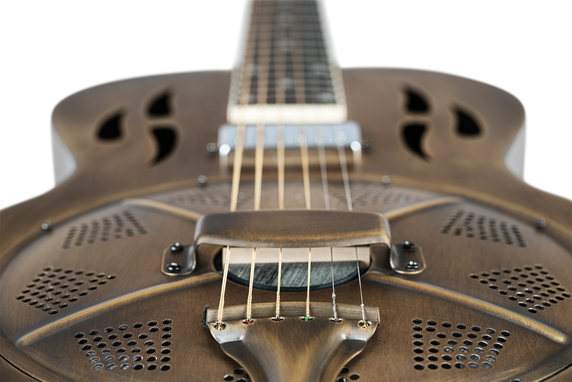 Ortega Rrg60e Resonator - Antique Burst - Dobro Resonatorgitarre - Variation 1