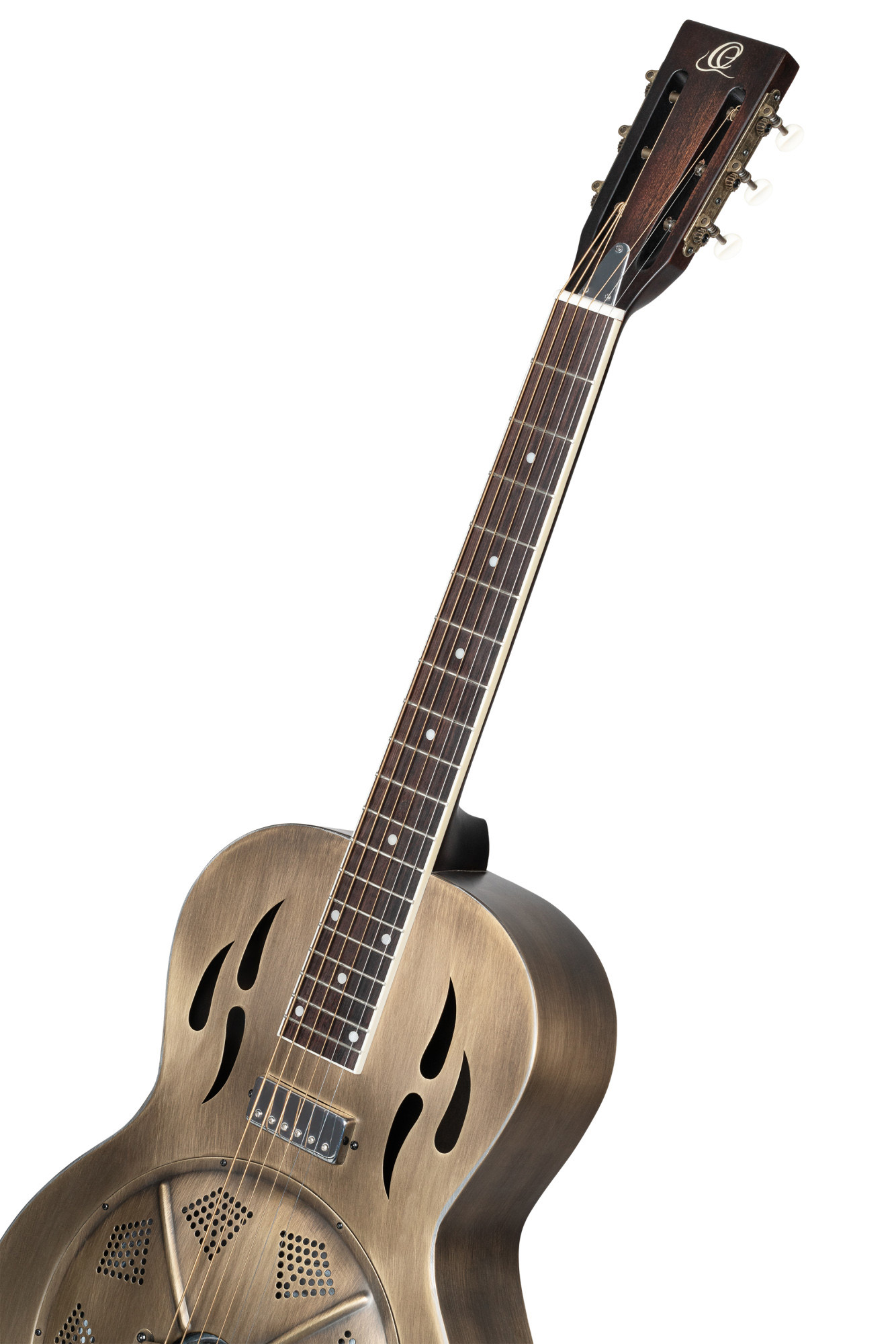 Ortega Rrg60e Resonator - Antique Burst - Dobro Resonatorgitarre - Variation 3