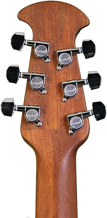 Ovation Ce44-5 Celebrity Elite Mid Cutaway Noir - Black - Elektroakustische Gitarre - Variation 3