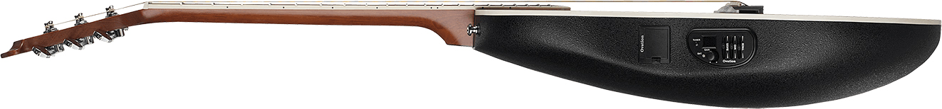 Ovation Ce48p-koab Celebrity Elite Exotic Super Shallow Cw Koa Lyrachord Ova - Dark Burst Koa - Elektroakustische Gitarre - Variation 2