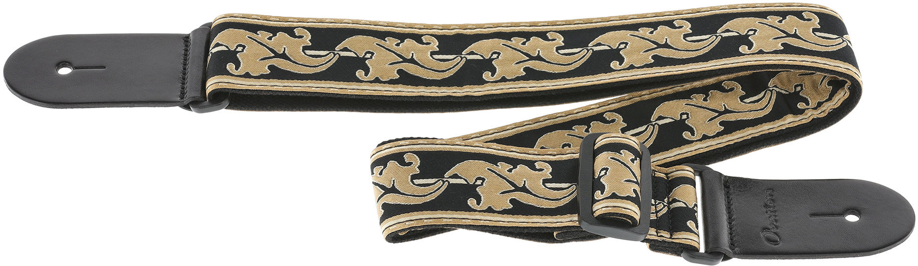 Ovation Sangle Guitare Signature Nylon Retro Gold - Gitarrengurt - Main picture