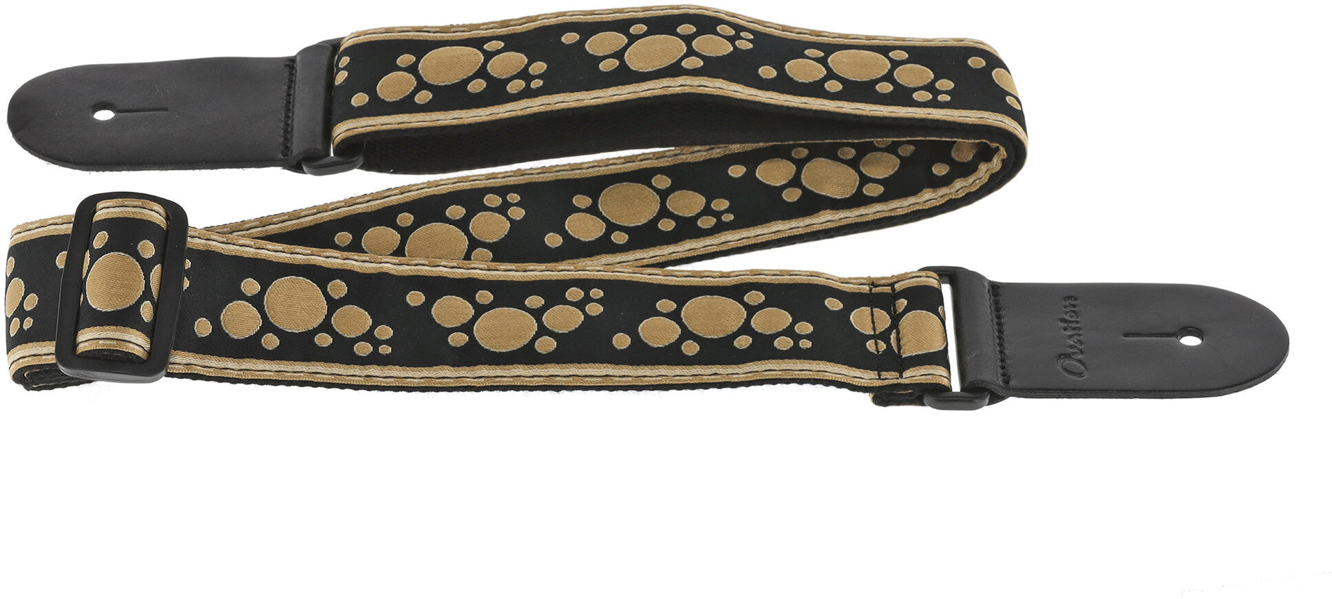 Ovation Sangle Guitare Signature Nylon Retro Gold - Gitarrengurt - Main picture