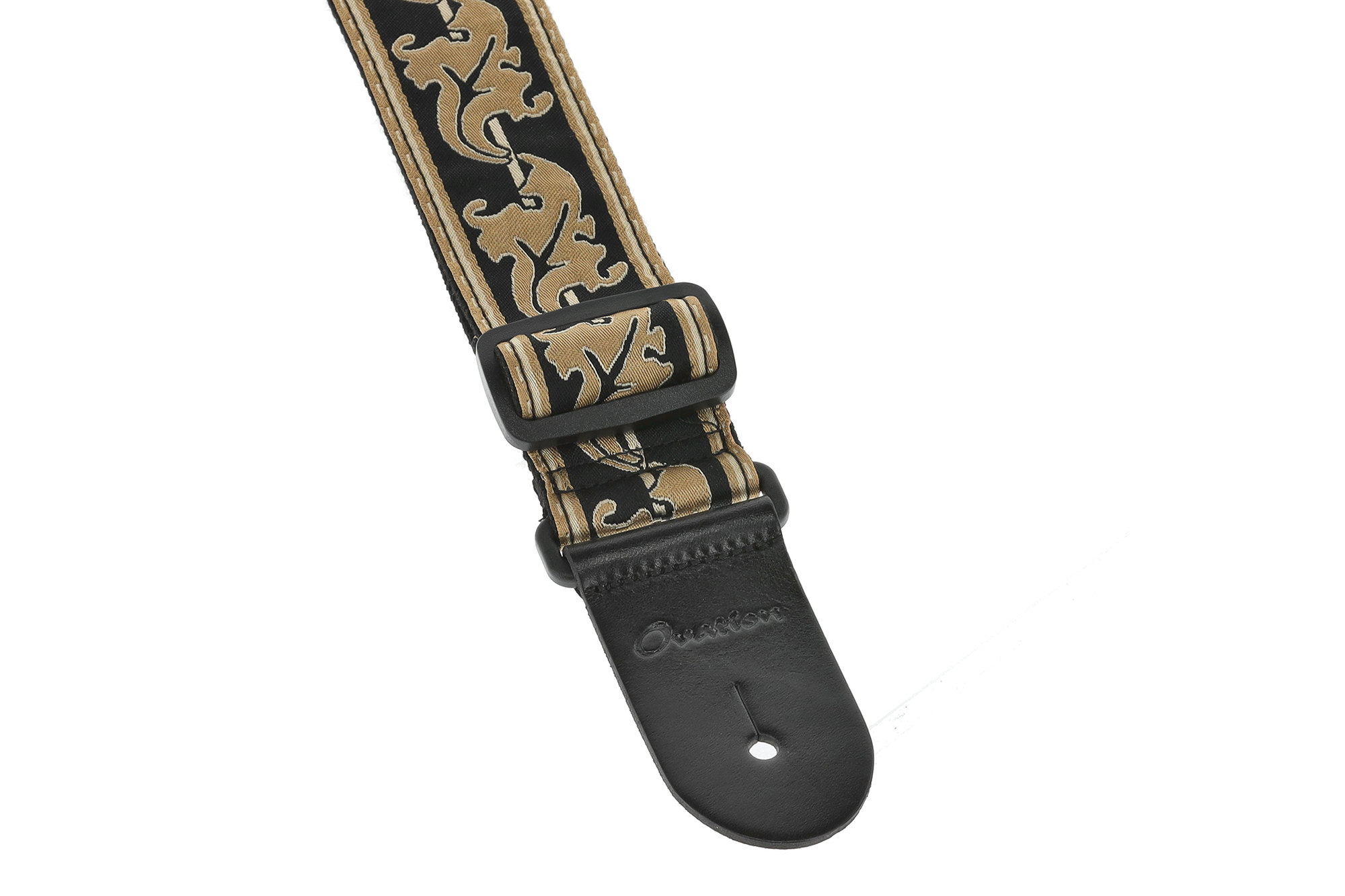 Ovation Sangle Guitare Signature Nylon Retro Gold - Gitarrengurt - Variation 1