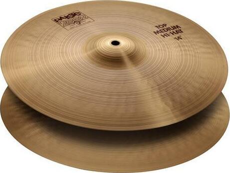 Paiste 2002   Medium Hi Hat 14 - 14 Pouces - HiHat/Charleston Becken - Main picture