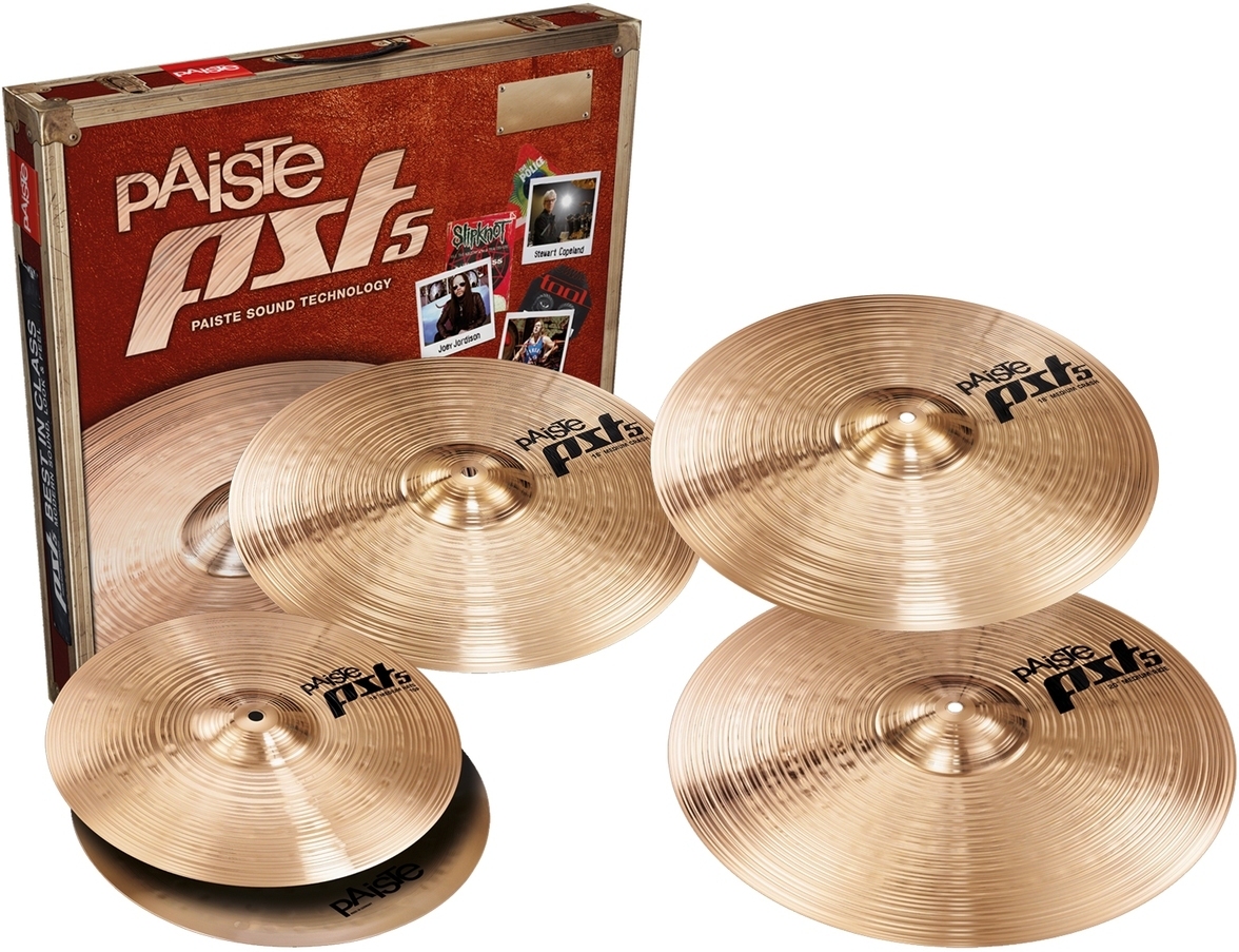 Paiste Paiste Pst5 U Set+16 Paiste Pst5 U-set 14/18/20 - Becken Set - Main picture