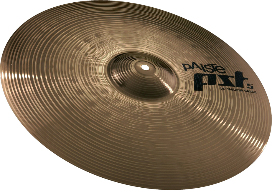 Paiste Pst5 Medium Crash 18 - 18 Pouces - Crash Becken - Main picture