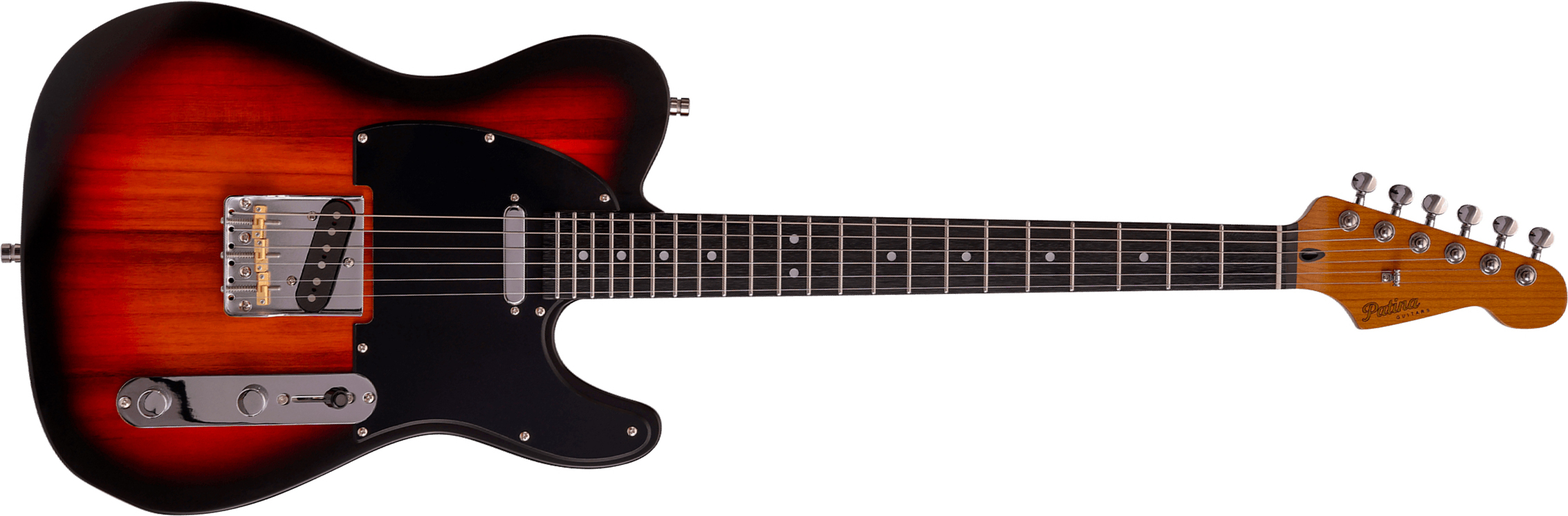 Patina Guitars Pt3 Sb 2s Ht Rw - Sunburst - E-Gitarre in Teleform - Main picture