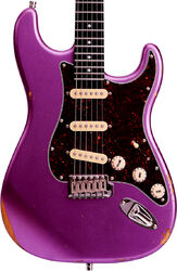 E-gitarre in str-form Patina guitars PS-6 PP R - Purple relic