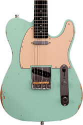 E-gitarre in teleform Patina guitars PT-6 SFG R - Seafoam green