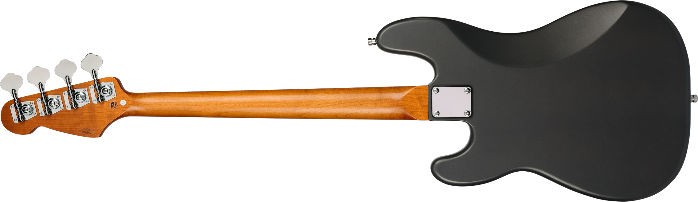 Patina Guitars Ppb3 Bk 1s Ht Rw - Charcoal - Solidbody E-bass - Variation 1