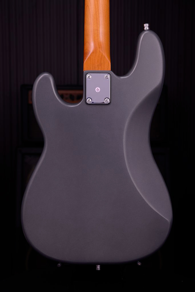 Patina Guitars Ppb3 Bk 1s Ht Rw - Charcoal - Solidbody E-bass - Variation 3
