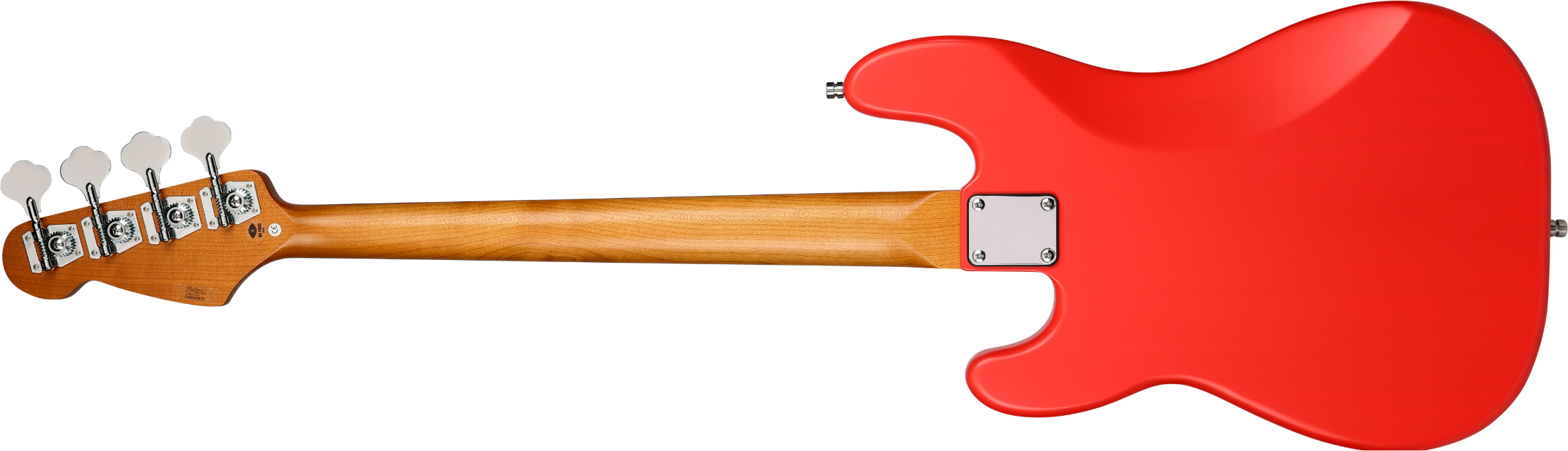 Patina Guitars Ppb3 Frd 1s Ht Rw - Fiesta Red - Solidbody E-bass - Variation 1