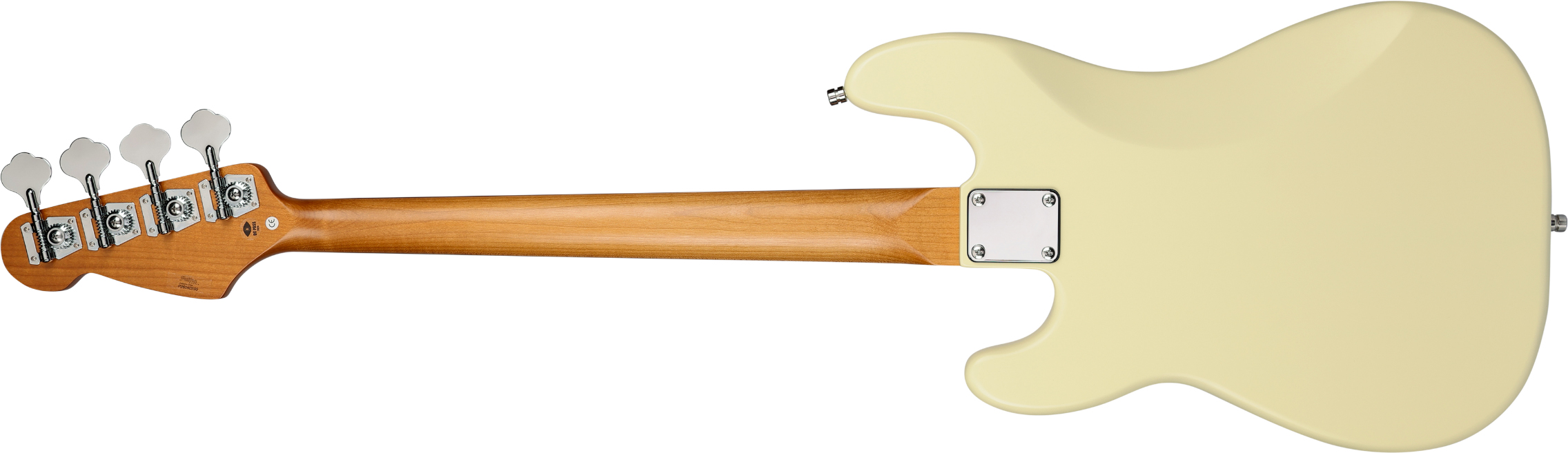 Patina Guitars Ppb3 Ow 1s Ht Rw - Olympic White - Solidbody E-bass - Variation 1
