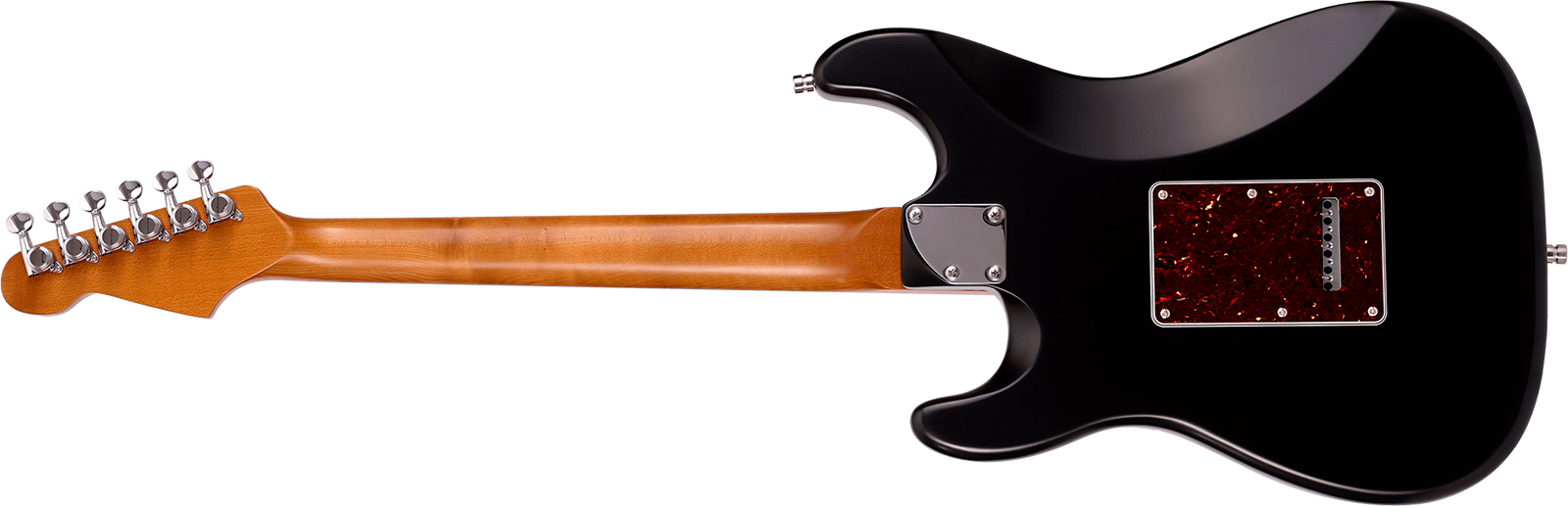 Patina Guitars Ps3 Bk 3s Trem Rw - Black - E-Gitarre in Str-Form - Variation 1