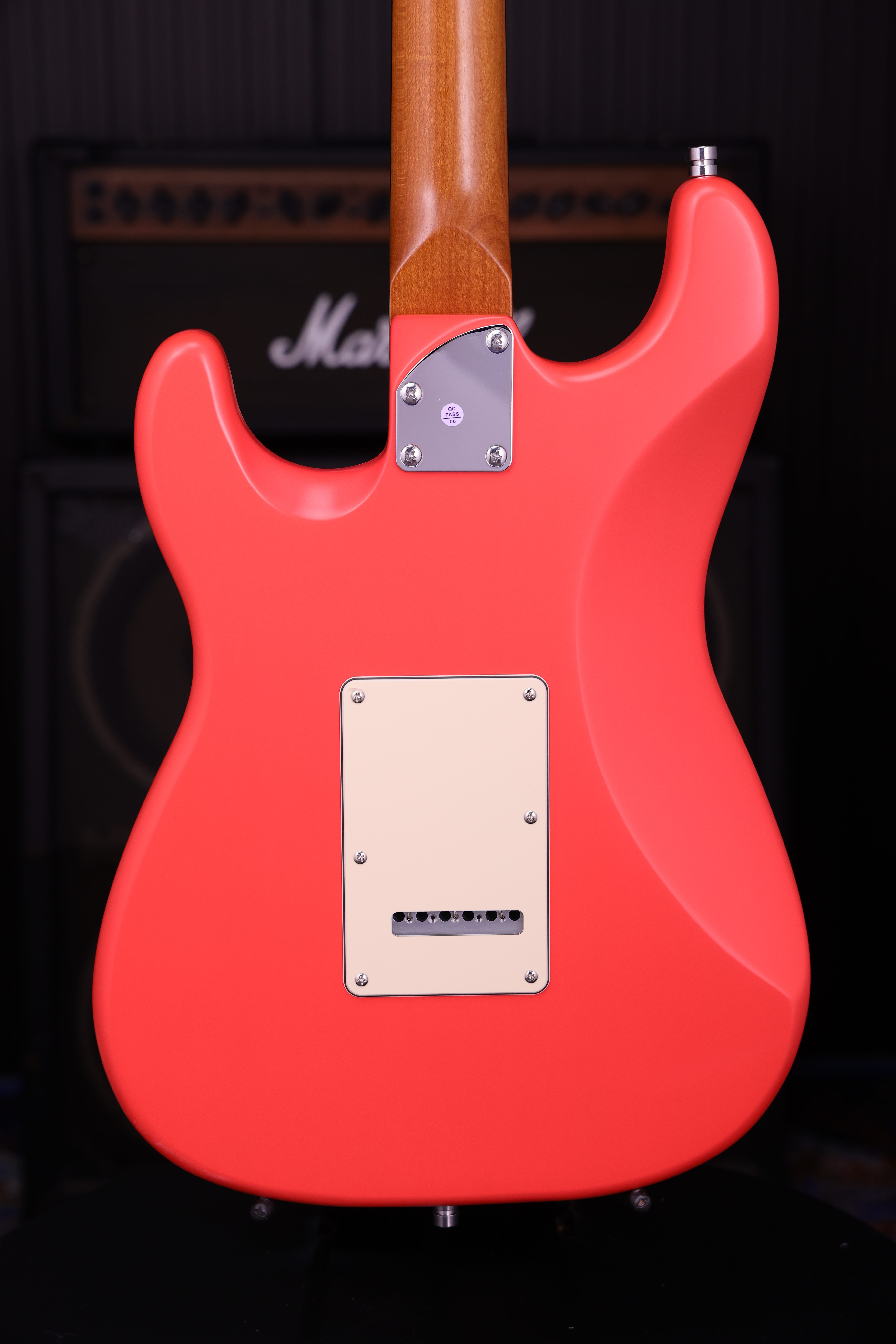 Patina Guitars Ps3 Frd 3s Trem Rw - Fiesta Red - E-Gitarre in Str-Form - Variation 3