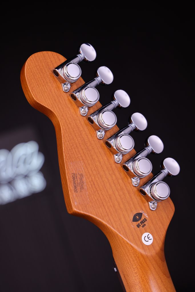Patina Guitars Ps3 Frd 3s Trem Rw - Fiesta Red - E-Gitarre in Str-Form - Variation 4