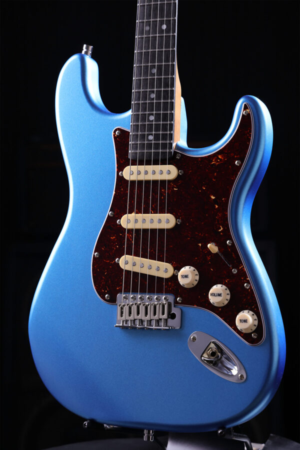 Patina Guitars Ps3 Lpb 3s Trem Rw - Lake Placid Blue - E-Gitarre in Str-Form - Variation 2