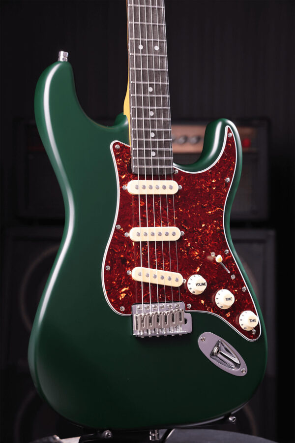 Patina Guitars Ps3 Sgr 3s Trem Rw - Sherwood Green - E-Gitarre in Str-Form - Variation 2