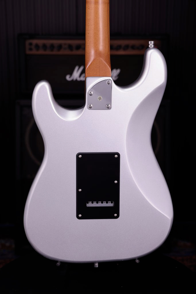 Patina Guitars Ps3 Sl 3s Trem Rw - Silver - E-Gitarre in Str-Form - Variation 3