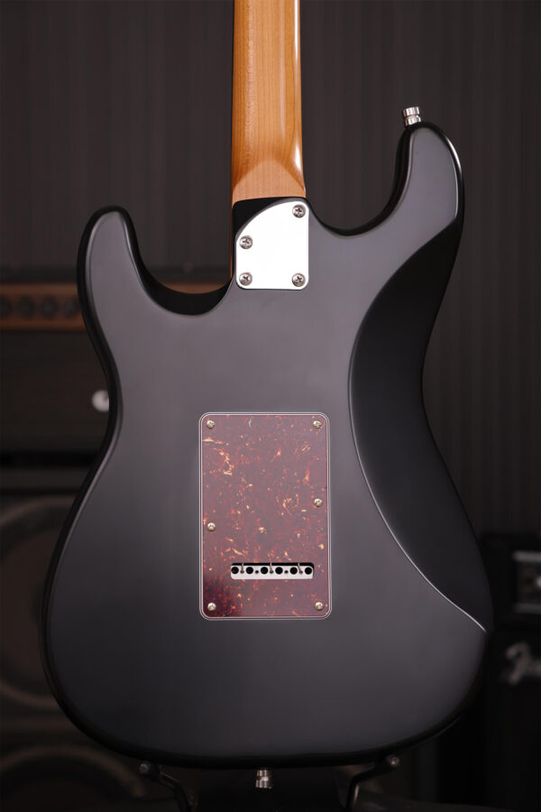 Patina Guitars Ps4 Bk Hss Trem Rw - Black - E-Gitarre in Str-Form - Variation 3
