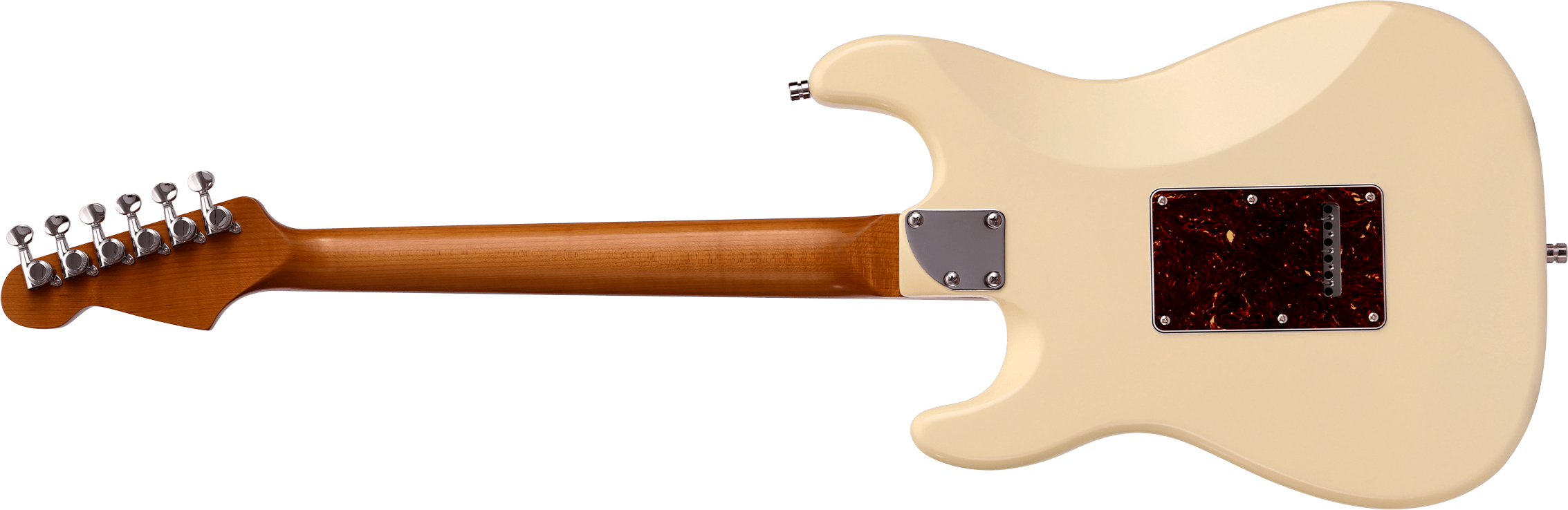 Patina Guitars Ps4 Ow Hss Trem Rw - Olympic White - E-Gitarre in Str-Form - Variation 1