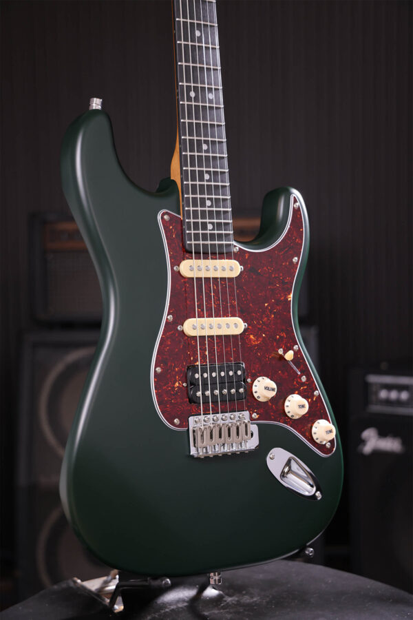 Patina Guitars Ps4 Sgr Hss Trem Rw - Sherwood Green - E-Gitarre in Str-Form - Variation 2