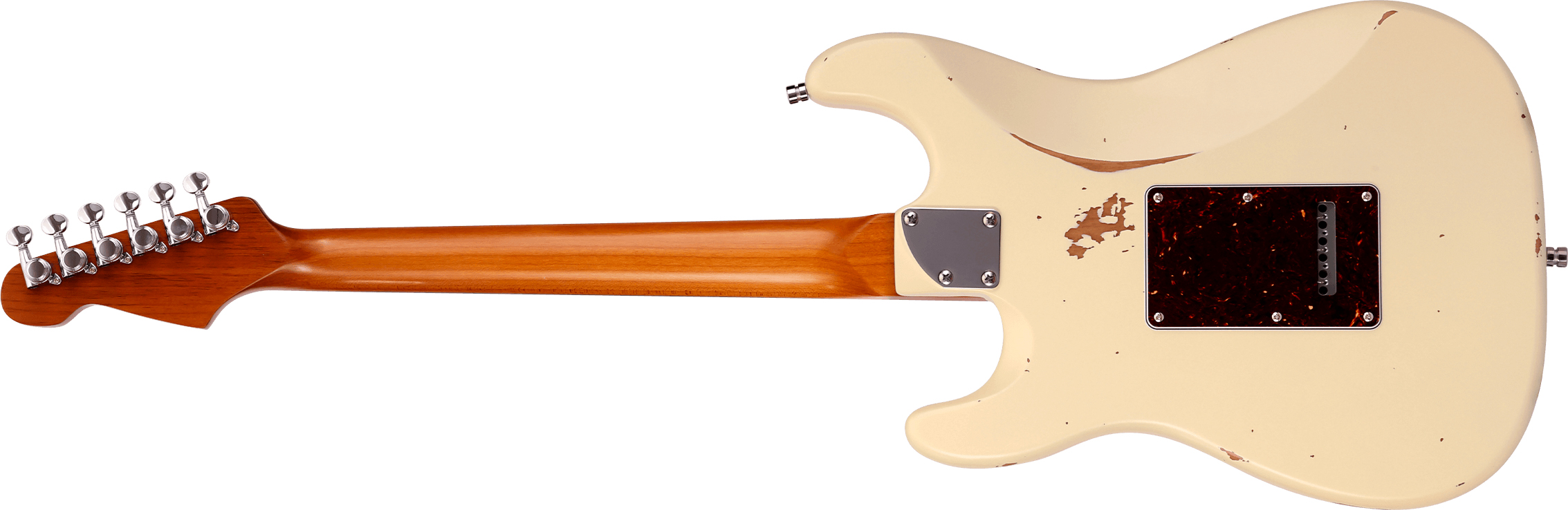 Patina Guitars Ps7 Ow R Hss Trem Rw - Olympic White - E-Gitarre in Str-Form - Variation 1