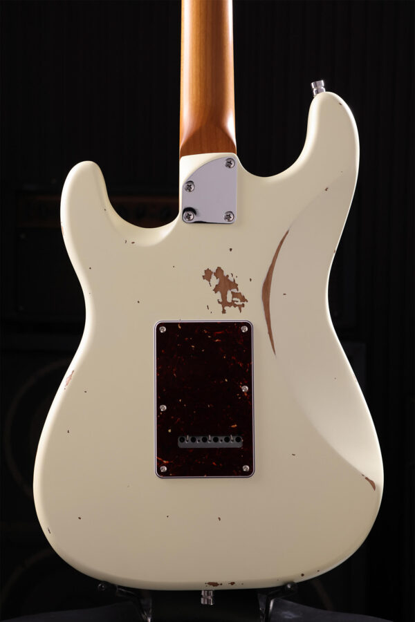 Patina Guitars Ps7 Ow R Hss Trem Rw - Olympic White - E-Gitarre in Str-Form - Variation 3