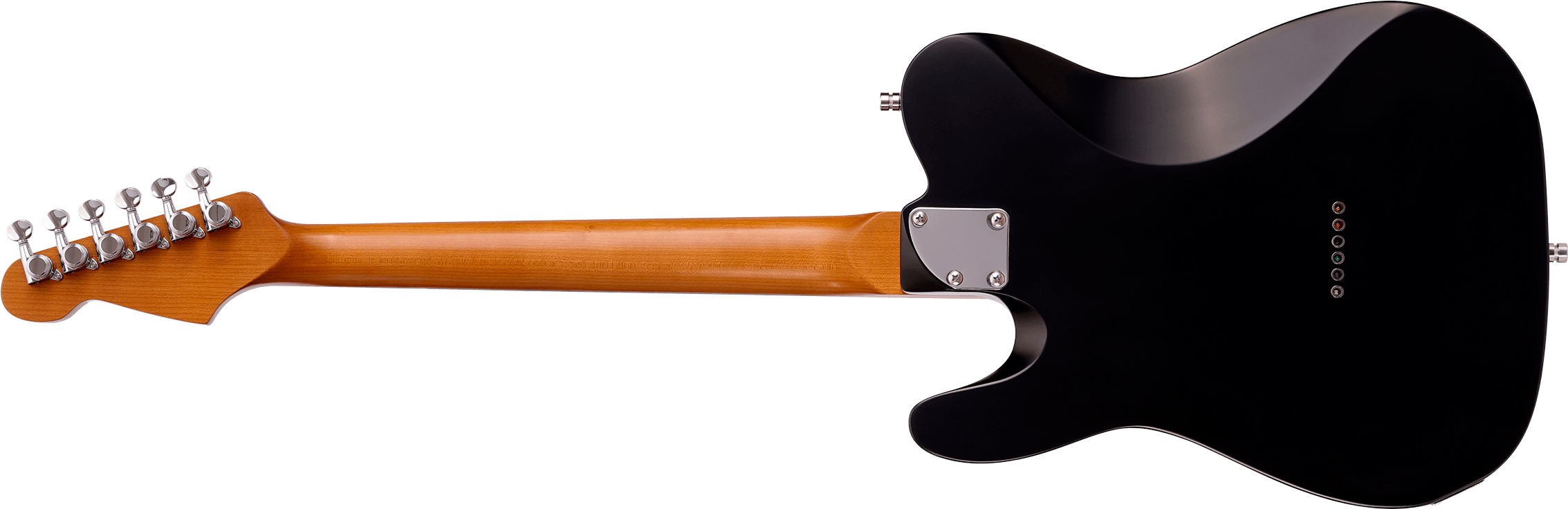 Patina Guitars Pt3 Bk 2s Ht Rw - Black - E-Gitarre in Teleform - Variation 1