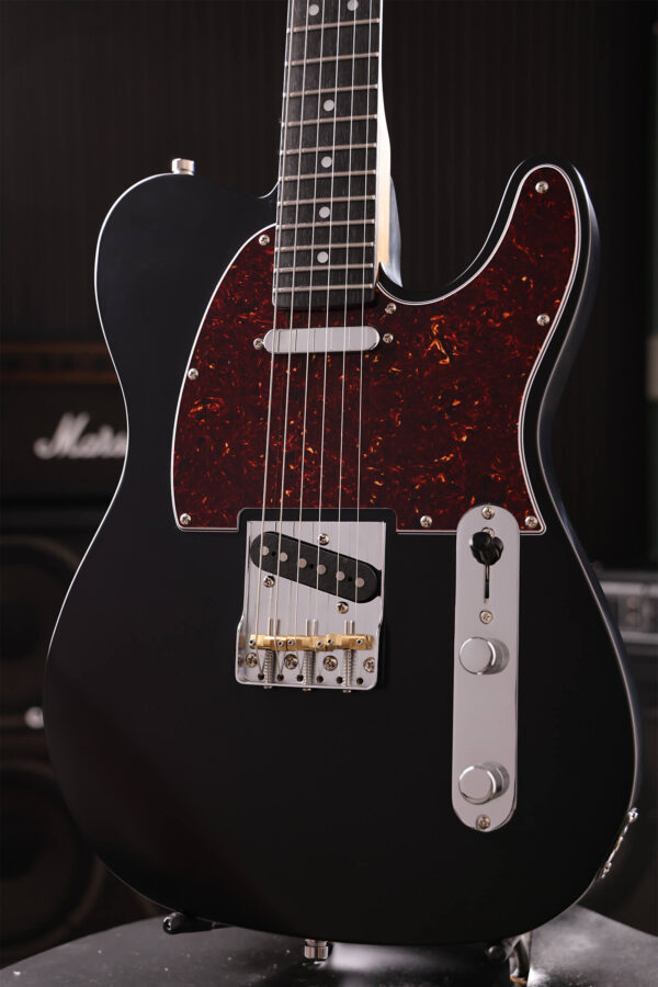 Patina Guitars Pt3 Bk 2s Ht Rw - Black - E-Gitarre in Teleform - Variation 2