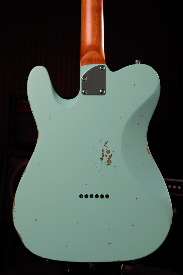 Patina Guitars Pt6 Sfg R 2s Ht Rw - Seafoam Green - E-Gitarre in Teleform - Variation 3