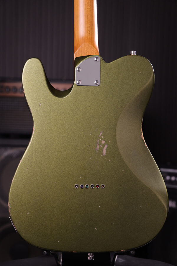 Patina Guitars Pt6 Sgr R 2s Ht Rw - Sherwood Green Relic - E-Gitarre in Teleform - Variation 3