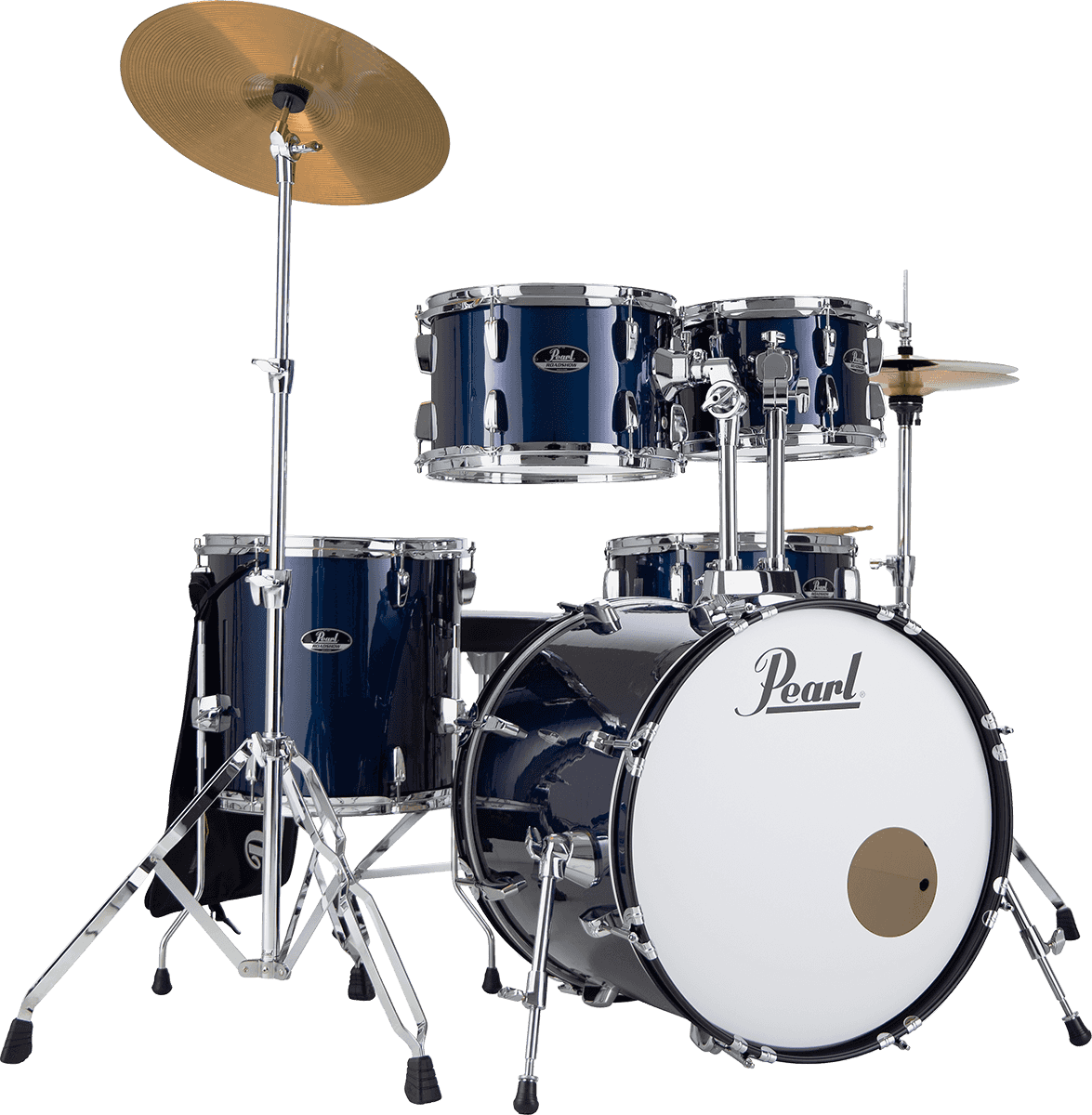 Pearl Roadshow Fusion 20'' - 5 FÛts - Royal Blue Metallic - Akustik Schlagzeug Fusion - Main picture