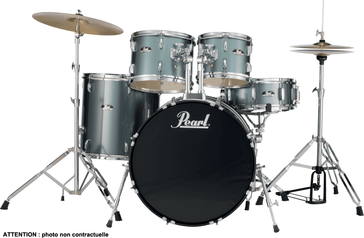 Pearl Roadshow Junior 18 Rs585cc-706 - Charcoal Metallic - Junior Akustik Schlagzeug - Main picture