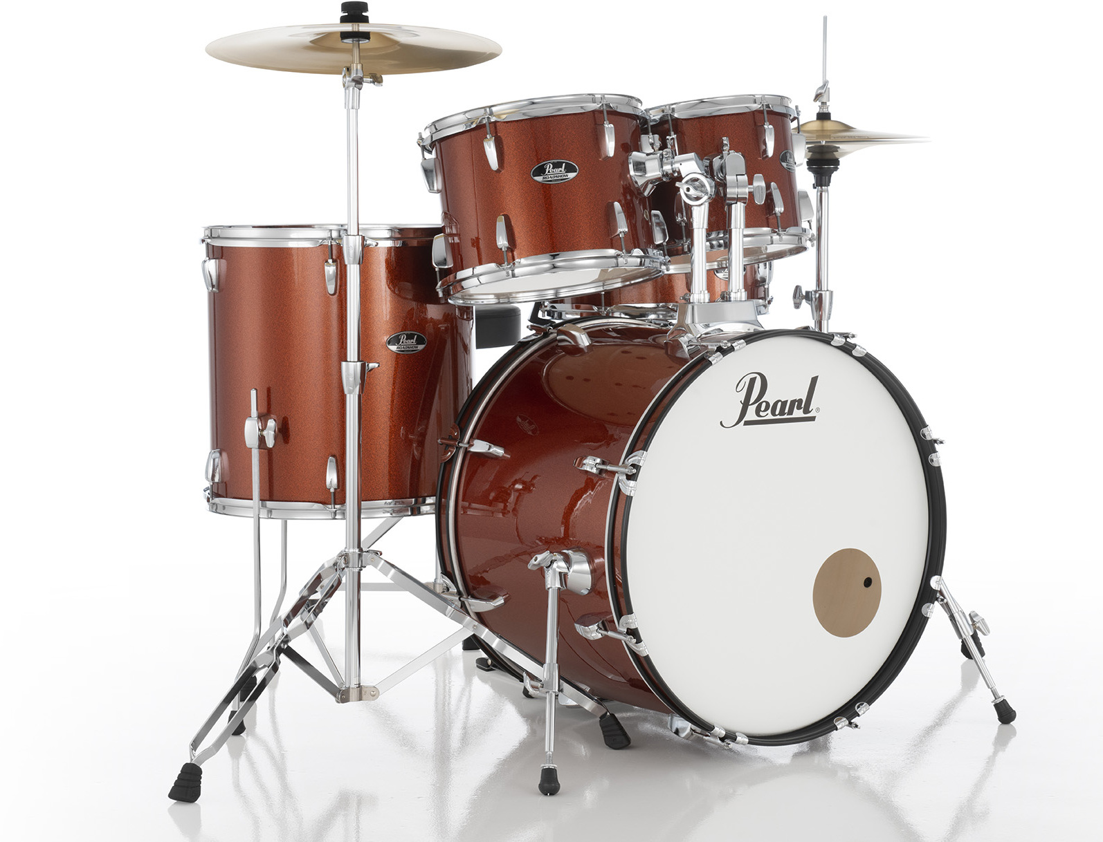 Pearl Roadshow Rock 22'' - 5 FÛts - Burnt Orange Sparkle - Akustik Schlagzeug Rock - Main picture