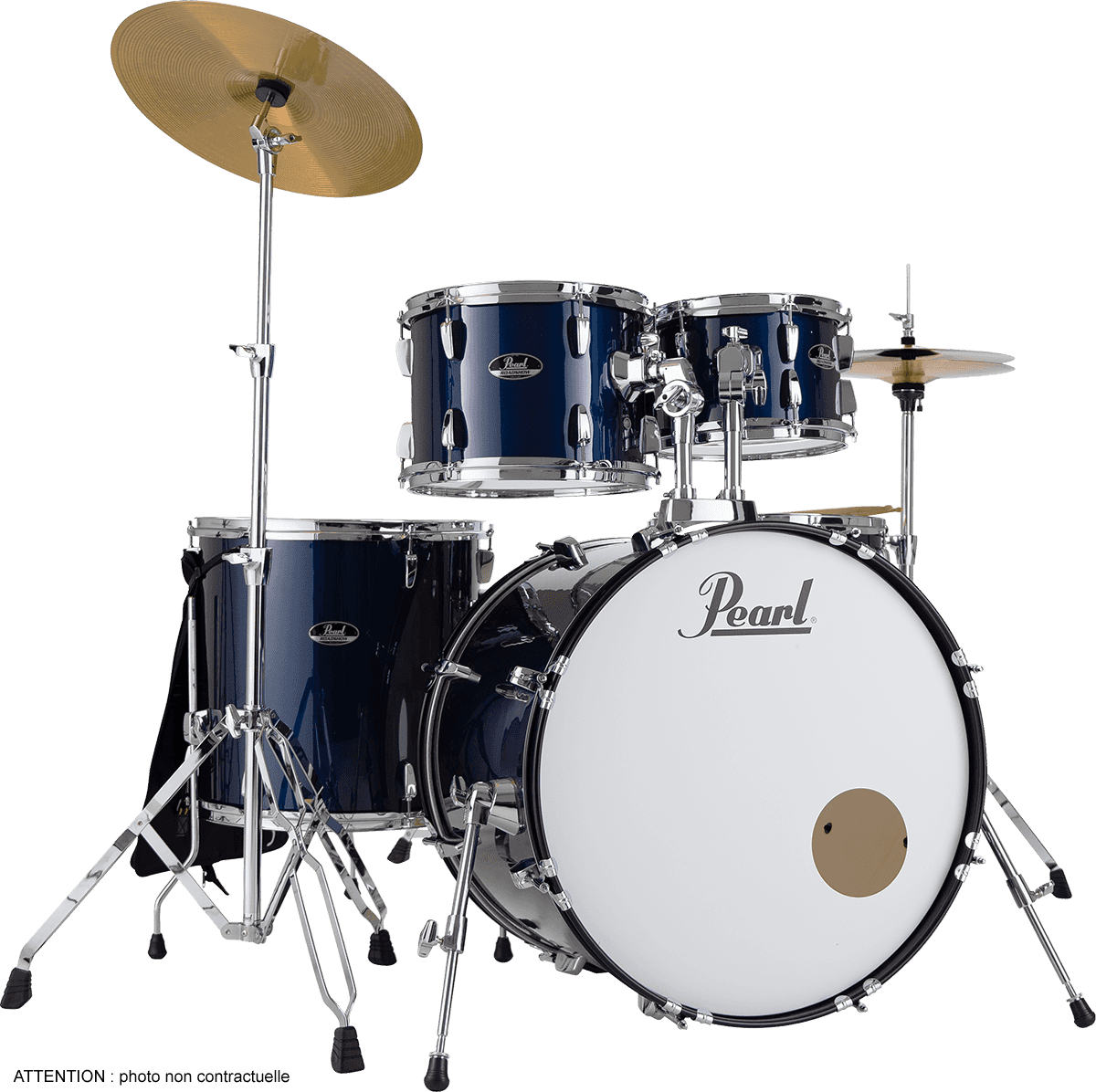 Pearl Roadshow Rock 22'' - 5 FÛts - Royal Blue Metallic - Akustik Schlagzeug Rock - Main picture