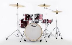 Akustik schlagzeug fusion Pearl Export Fusion 20 - Satin Scarlet