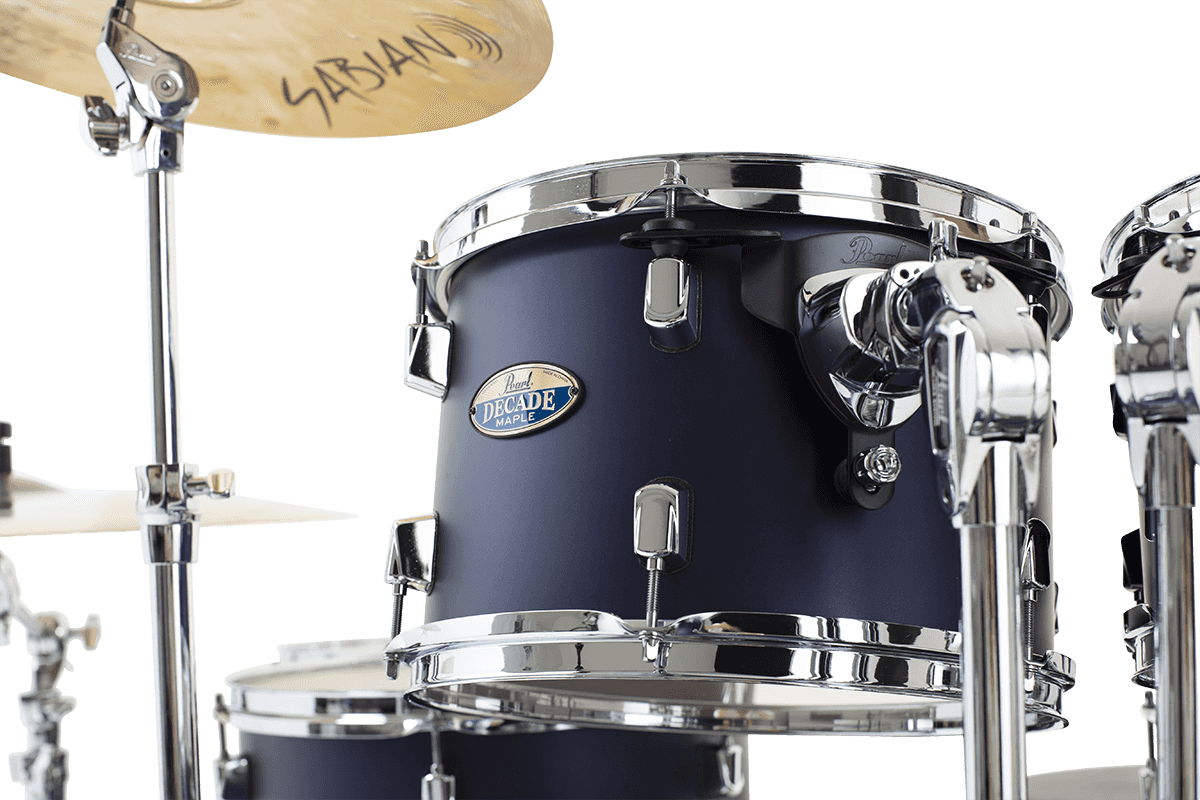Pearl Decade Maple Hyper Rock Studio 22 Ultramarine Velvet - Ultramarine Velvet - Akustik Schlagzeug Rock - Variation 2