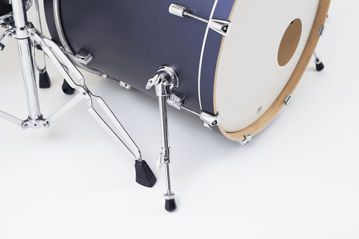 Pearl Decade Maple Hyper Rock Studio 22 Ultramarine Velvet - Ultramarine Velvet - Akustik Schlagzeug Rock - Variation 5