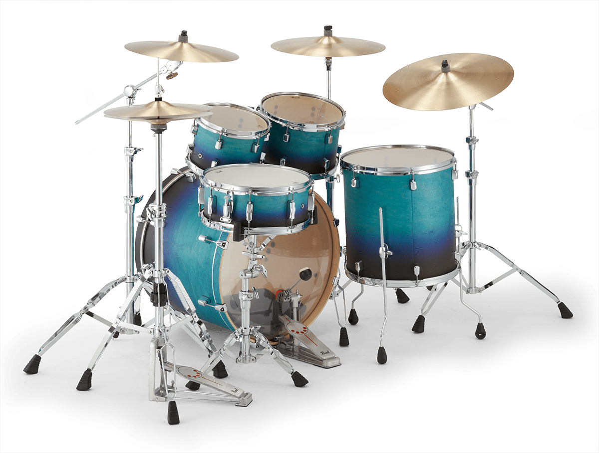 Pearl Decade Maple Stage 22 - Azure Daybreak - 5 FÛts - Azure Daybreak - Akustik Schlagzeug Rock - Variation 3