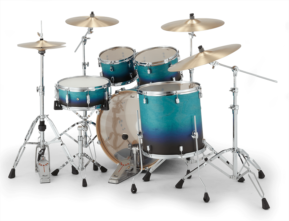 Pearl Decade Maple Stage 22 - Azure Daybreak - 5 FÛts - Azure Daybreak - Akustik Schlagzeug Rock - Variation 4