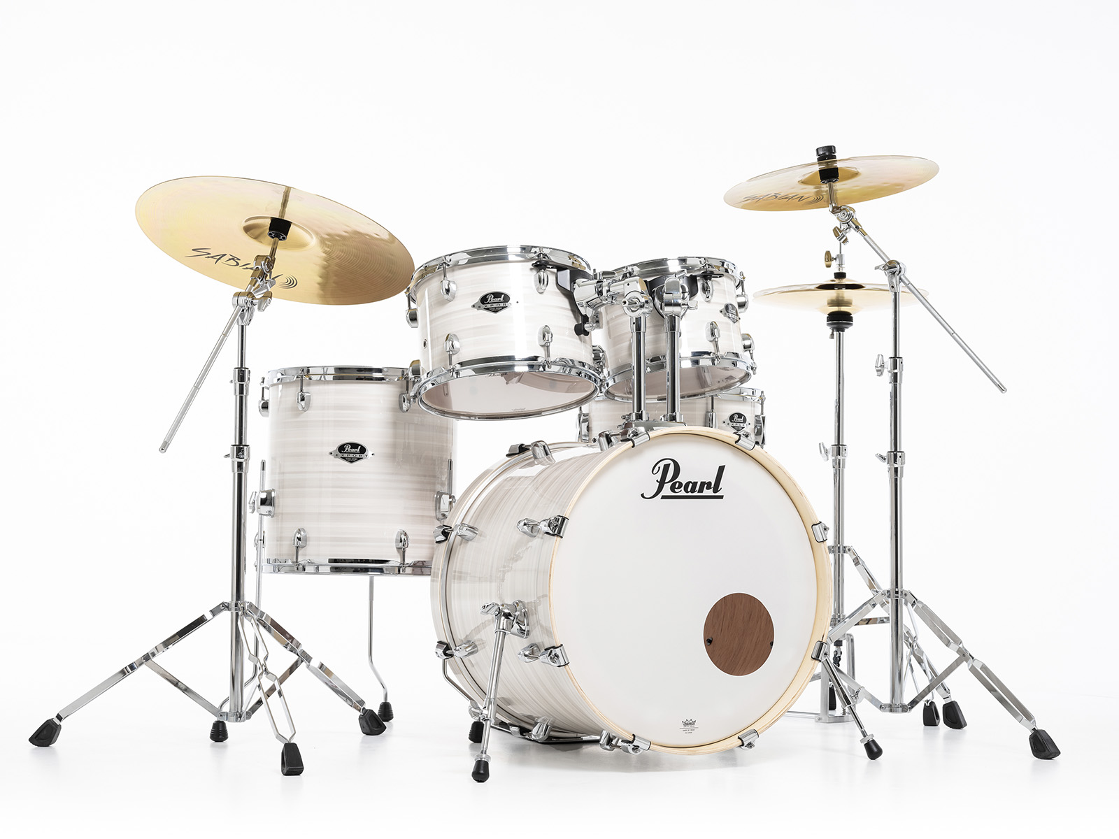 Pearl Export Fusion 20 - Slipstream White - Akustik Schlagzeug Fusion - Variation 1