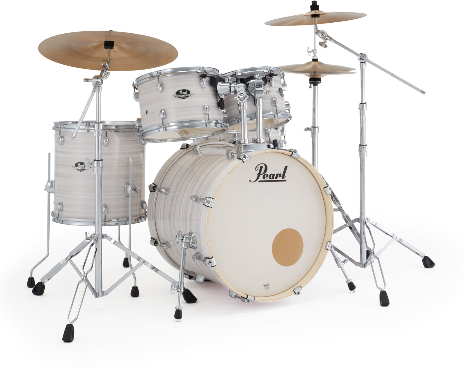 Pearl Export Fusion 20'' - 5 FÛts - Slipstream White - Akustik Schlagzeug Fusion - Variation 1