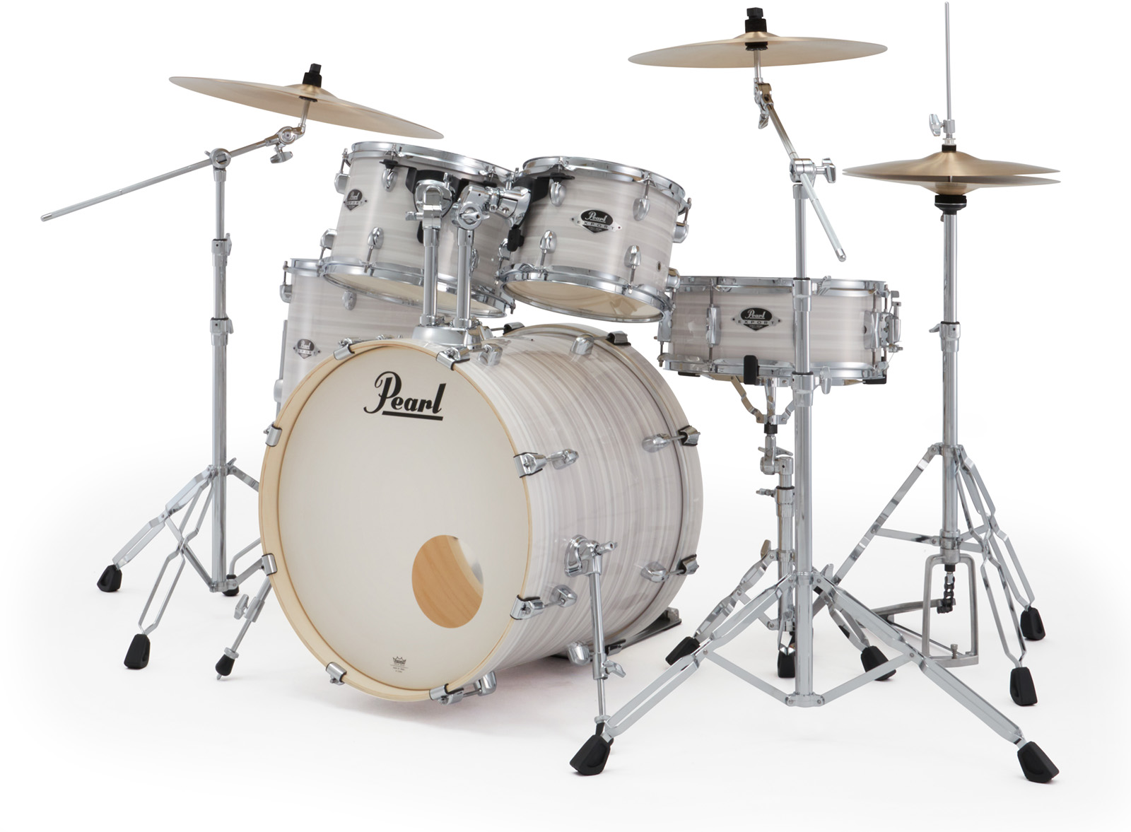 Pearl Export Fusion 20'' - 5 FÛts - Slipstream White - Akustik Schlagzeug Fusion - Variation 4