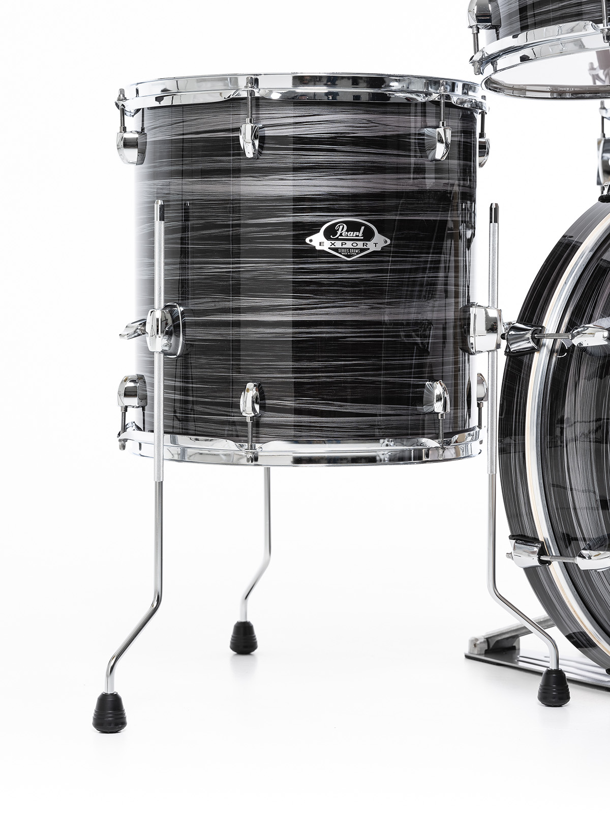 Pearl Export Fusion 20 - Graphite Silver Twist - Akustik Schlagzeug Fusion - Variation 6