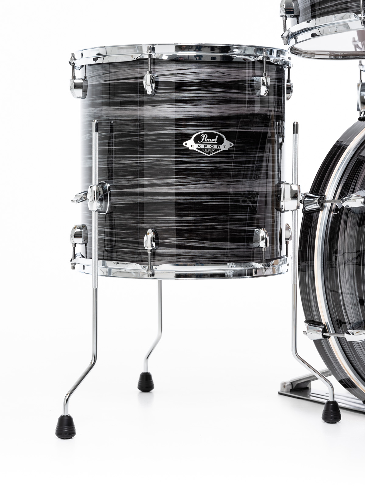 Pearl Export Fusion 20'' - 5 FÛts - Graphite Silver Twist - Akustik Schlagzeug Fusion - Variation 6
