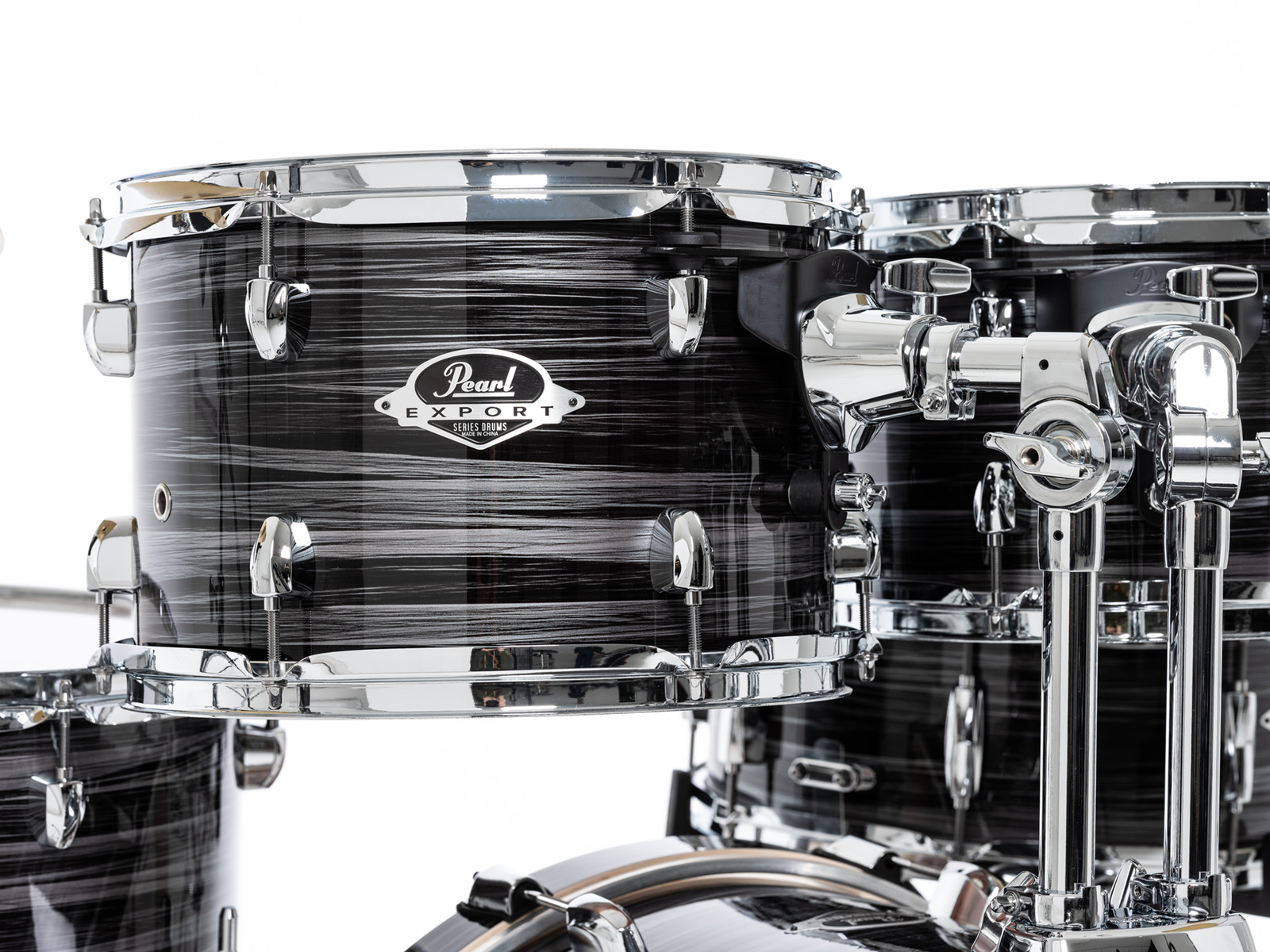 Pearl Export Fusion 20'' - 5 FÛts - Graphite Silver Twist - Akustik Schlagzeug Fusion - Variation 7