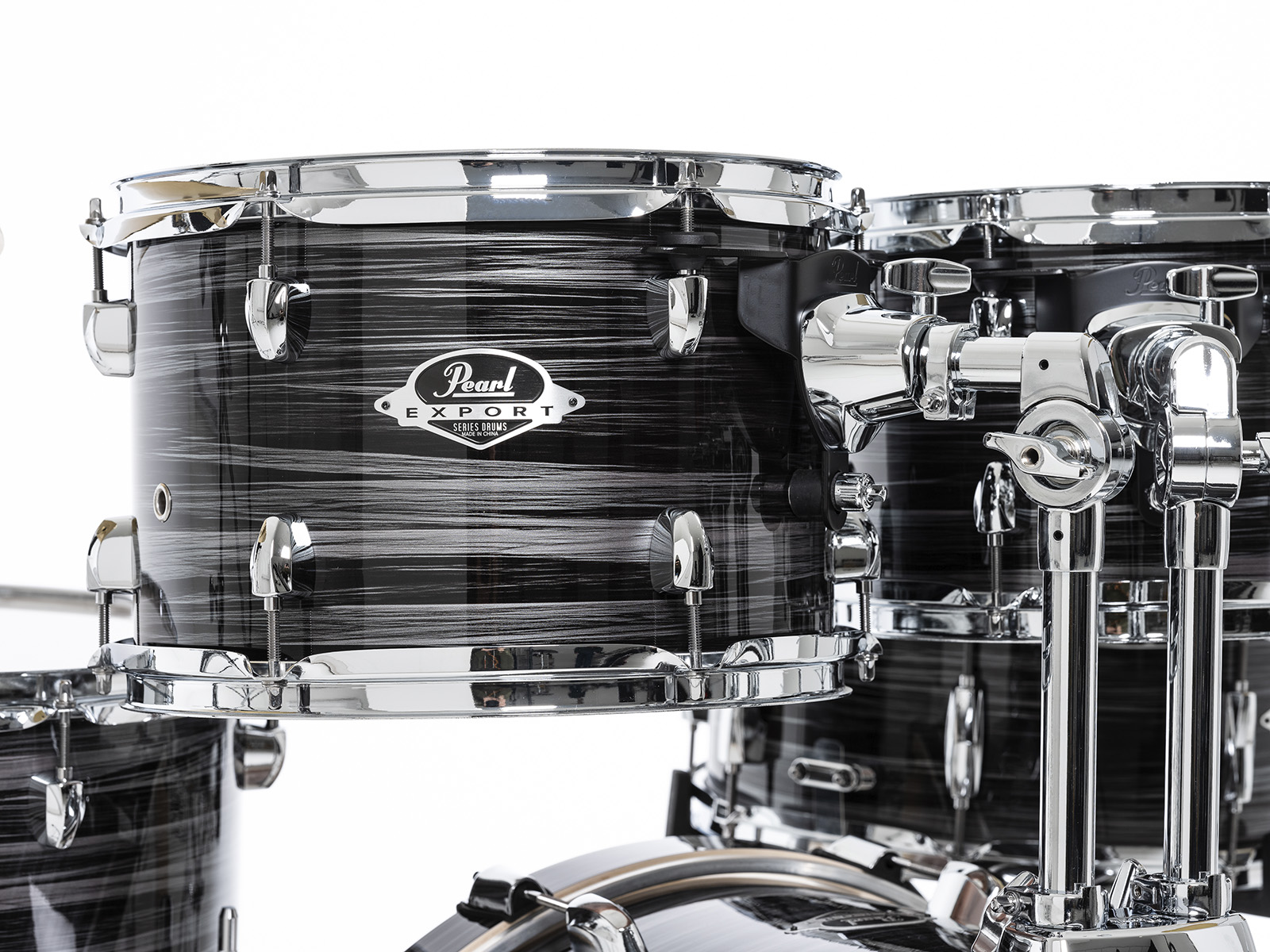 Pearl Export Fusion 20 - Graphite Silver Twist - Akustik Schlagzeug Fusion - Variation 8